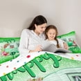 thumbnail image 5 of Homewish Camper Car Rv Full Size Comforter Sets,Green White Bedding Comforter Set,Outdoor Camping Adventure Bedding Sets For Girl,Breathable Home Decor Reversible,3pcs, 5 of 8