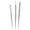 14G, variant on 3Pcs/Set Professional Piercing Taper Tool Stainless Steel Body Stretching Kit for Ear Nipple and Tongue Piercings