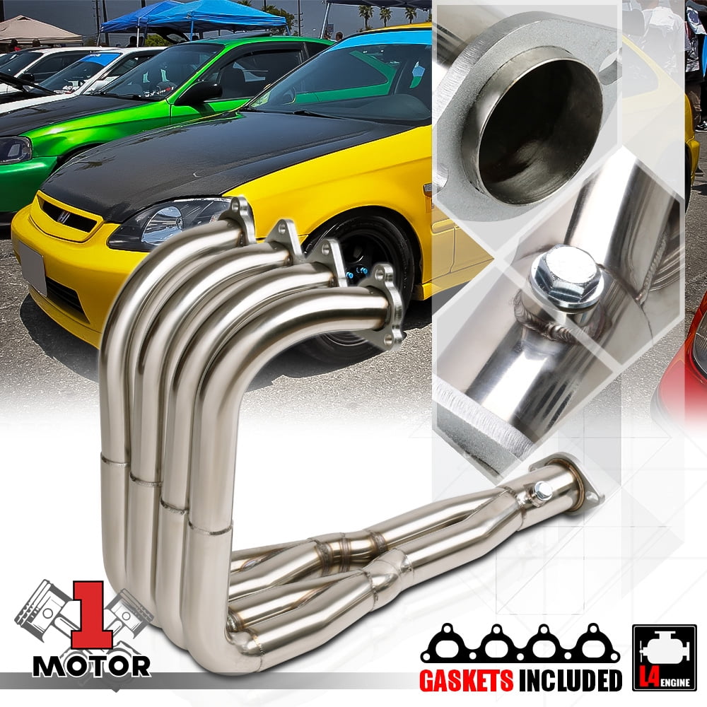 SS TriY Exhaust Header Manifold for 9201 Integra/Civic/Del Sol Honda