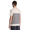 thumbnail image 2 of Lyle & Scott Mens Breton Stripe Linen Blend T-Shirt, 2 of 4