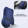 thumbnail image 5 of chaungfeng Office Chair Lumbar Cushion, Sedentary Foam Lumbar Cushion, Ergonomic Pillow for Tailbone Sciatica and Back Pain Relief, for Car Seat Gaming Chair 15.7x3.1x15.7 Inch, 5 of 6