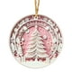 thumbnail image 2 of Colgante navideño de acrílico | Adorno redondo con textura cóncava | Decoración ligera para coche y oficina, 2 of 6