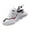 White, variant on PMVFHDE Girl's Shoes Sneakers Girls' And Boys’ Sports Shoes Autumn Girls Fashion Autumn And Winter Children's Shoes Children's Sports Shoes Orange,8-8.5 Years