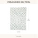 thumbnail image 3 of Paño de cocina de algodón MACKENZIE-CHILDS Gris-White Check, 3 of 5