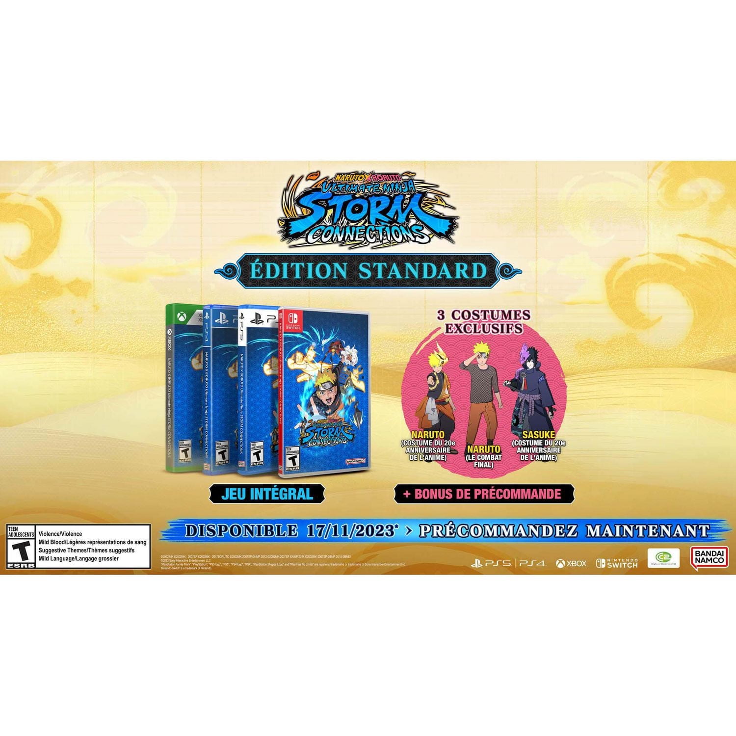 Jeu vidéo NARUTO X BORUTO Ultimate Ninja STORM CONNECTIONS pour (PS5)