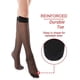 thumbnail image 4 of G&Y 9 Pares de Pantimedias hasta la Rodilla con Puntera Reforzada - Medias de Nailon 20D para Mujer, Negro, 4 of 6