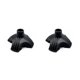 thumbnail image 4 of Soidarity Cane Pad Cover Crutches Sports Goods Stick Replacement Anti-Skid Tips Tool Mountaineering Wear-Resistant Hiking Negro 2piezas, 4 of 6