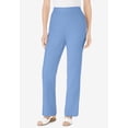 thumbnail image 2 of Woman Within Plus Size Straight Leg Linen Pant, 2 of 6