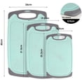 thumbnail image 4 of Cutting Board Kit (3 Piece Set), Kitchen Plastic Cutting Board for Deep Drip e Pan, 4 of 7