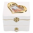 thumbnail image 4 of Caja de música, organizador de almacenamiento de joyas de música de bailarina giratoria clásica, regalo de boda diseñado con precisión, 4 of 8