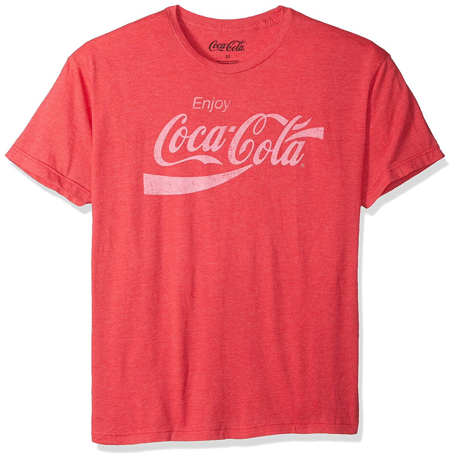 Coca-Cola - Coca-Cola Mens Enjoy Coca-Cola Classic Logo Vintage Look T ...
