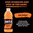 thumbnail image 2 of GAMEPLAN® Sports Drink Orange, 20 fl oz 8pk, 2 of 5