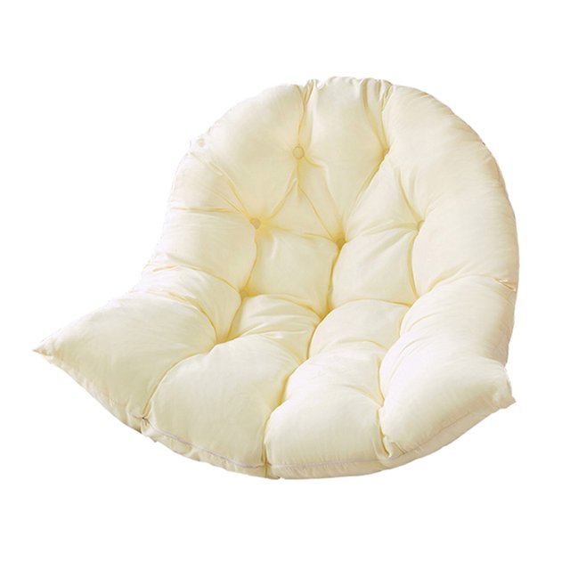 Cojín de asiento de cesta colgante de columpio, almohadillas de silla de hamaca de huevo colgante engrosadas para el hogar, Patio y jardín, 2022 Fivean unisex