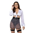 thumbnail image 2 of Executive Secretary Bombshell Women's Halloween Cosplay Costume, 2 of 4