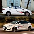 thumbnail image 3 of Pair Great White Shark Reflective Decals Sticker Graphics Car Sticker Decals Accessories, 3 of 6