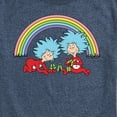 thumbnail image 3 of The Cat in the Hat - Thing 1 2 Rainbow - Men's Short Sleeve Graphic T-Shirt, 3 of 5