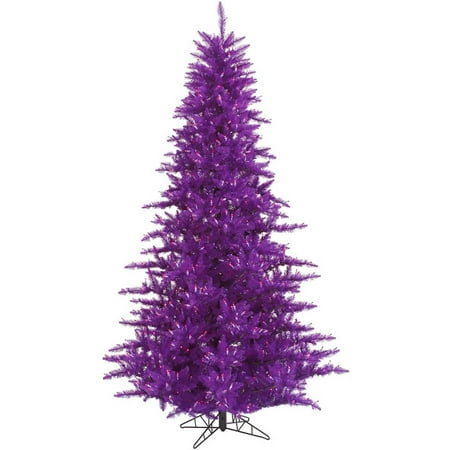 Vickerman Pre-Lit 3' Purple Fir Artificial Christmas Tree, Purple Vickerman Pre-Lit 3' Purple Fir Artificial Christmas Tree, Purple Lights - Walmart.com - Vickerman Pre-Lit 3' Purple Fir Artificial Christmas Tree, Purple