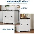 thumbnail image 5 of 2-Drawer Farmhouse Lateral File Cabinet - 30" Wood Filing Storage for A4/Letter/Legal Documents, Home Office Use, 5 of 5