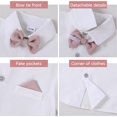 thumbnail image 3 of ZOEREA Baby Boy Clothes Suits, Toddler Boy Short Sleeves Shirt+ Suspender Pants Outfit Sets Gentleman Wedding Suit 1-5 Years, 3 of 11