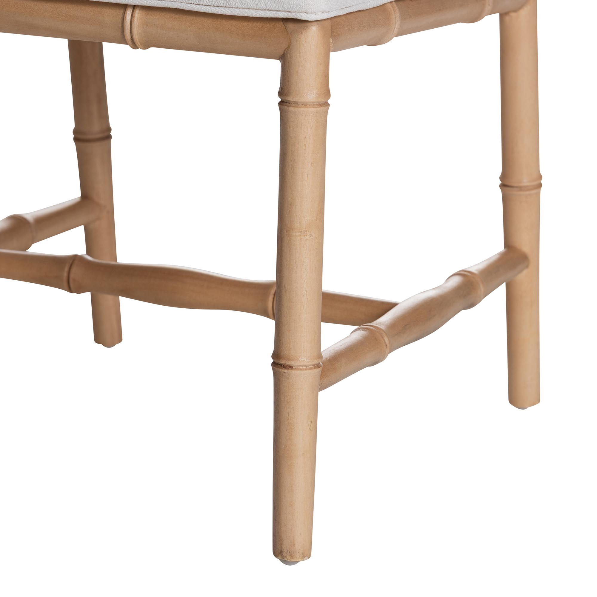 bali & pari Sandy Boho Dining Chair, Dining Height, Acacia Brown