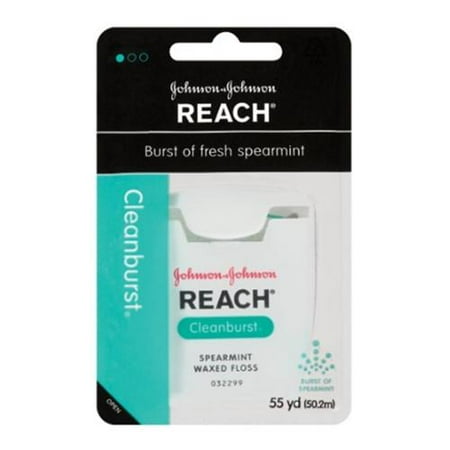 waxed yards floss spearmint reach dental