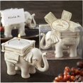 thumbnail image 2 of Portavelas de resina con forma de Animal, candelabro, adornos de mesa para cena, Navidad, vacaciones, boda, fiesta, decoración del hogar, elefante, 2 of 5