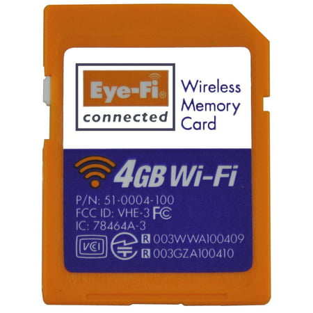 Eye-Fi Connect X2 4 GB Class 6 SDHC SD Flash Memory Card, discontinued by manufacturer, works only as SD (Best Memory Card Manufacturer)