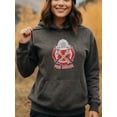 thumbnail image 2 of Outdoor Firefighter Hoodie for Men and Women, Unisex Pullover Hooded Sweatshirt, Comfortable Cotton Poly Blend, Casual Everyday Wear, 2 of 5