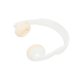 thumbnail image 3 of Auriculares para muñecas BJD, decoración de micro paisajes, disfraces de moda versátiles para manualidades. Blanco, 3 of 9