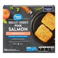 thumbnail image 1 of Great Value Skillet Series Frozen Pink Salmon Mediterranean, 1 of 4