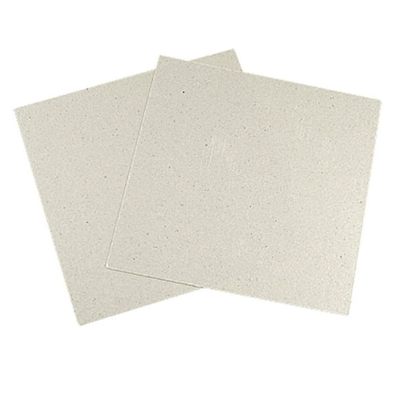 2 Pcs Replacement 11 x 11cm Mica Plates for Microwave Oven