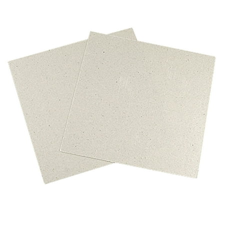 2 Pcs Replacement 11 x 11cm Mica Plates for Microwave