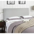 thumbnail image 2 of Hawthorne Collections Modern Fabric Upholstered Queen Panel Headboard in Gray, 2 of 5