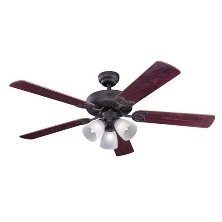 Westinghouse 7207900 Vintage 3 Light 5 Blade Hanging Ceiling Fan
