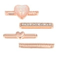 thumbnail image 4 of HAKIDZEL Watchband Decorative Loops 4Pcs Rose Gold Silicone For Women Watch Band Decorations, 4 of 8