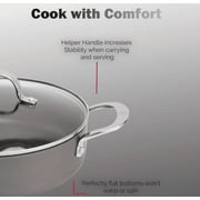 Swiss Diamond Hard Anodized Nonstick 8-Piece Cookware Set - Vented Lids Included