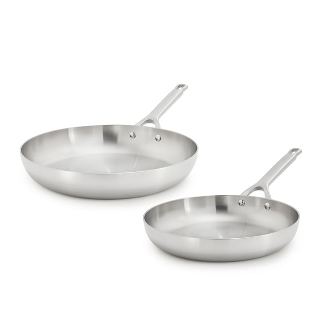 Juego de sartenes GreenPan x Bobby Flay de acero inoxidable