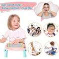 thumbnail image 4 of Juguete para niños pequeños para niñas de 1 a 2 años, tablero de dibujo magnético, tablero de garabatos borrable para niños, juguetes para bebés de 18 meses a 3 niñas y niños, 4 of 5