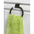 thumbnail image 5 of spectrum diversified ashley over-the-cabinet towel ring, bronze, 5 of 7