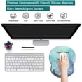 thumbnail image 4 of TRAHOO-Mouse Pad with Wrist Support, Pain Relief Ergonomic Mouse Pad, Comfortable Durable Computer Mouse Pad Wrist Rest with Non-Slip PU Base for Home Office Working Gaming (Inspirational Quotes), 4 of 4
