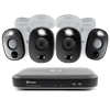 Swann Home DVR Security Camera System with 1TB HDD, 4 Channel 4 Camera, 4K Ultra HD Video, Indoor or Outdoor Wired Surveillance CCTV