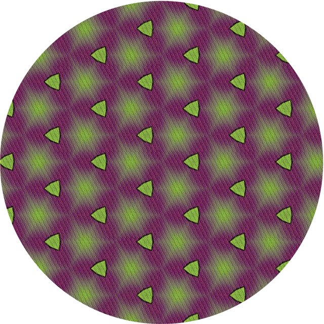 Ahgly Company Machine Washable Indoor Square Transitional Dark Raspberry Purple Area Rugs, 3' Square
