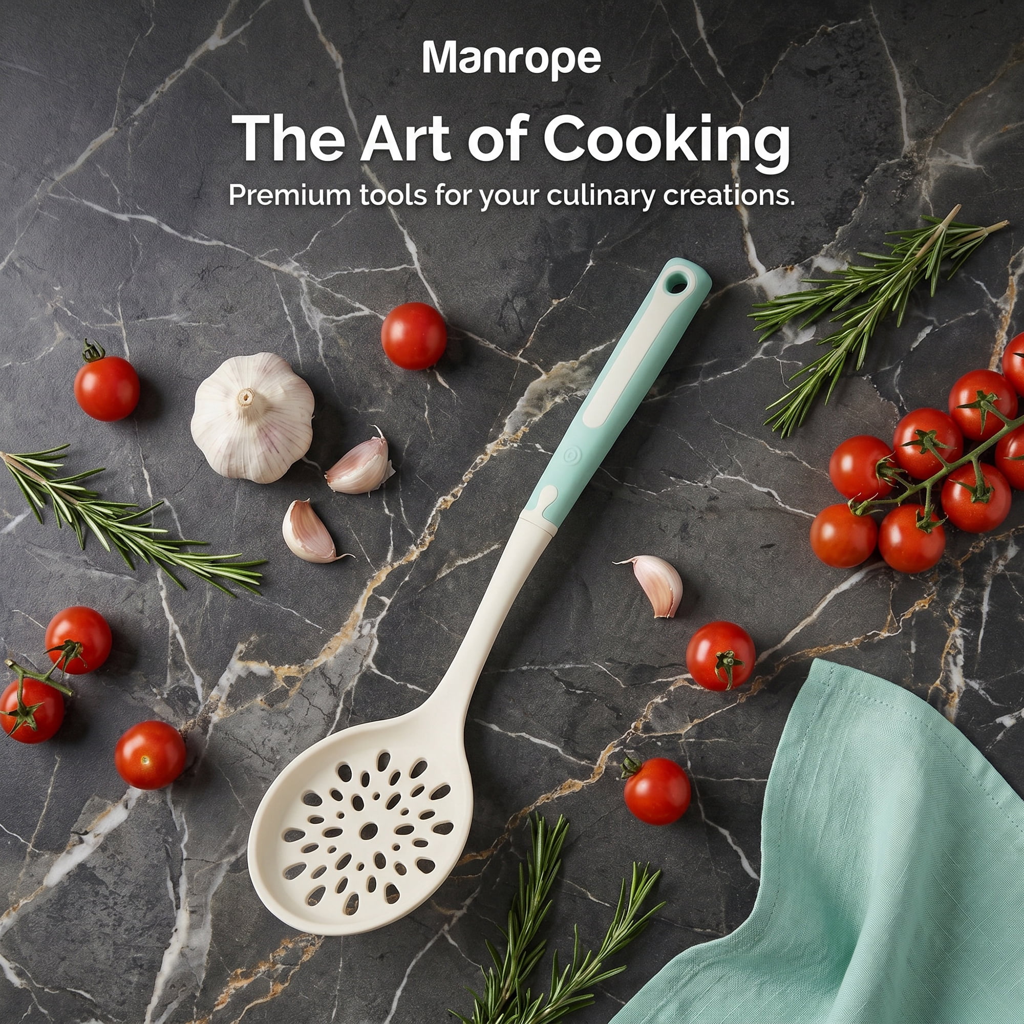 Unique Bargains Heat Resistant Cooking Silicone Slotted Spoon for Cookware B 14"x4.1"