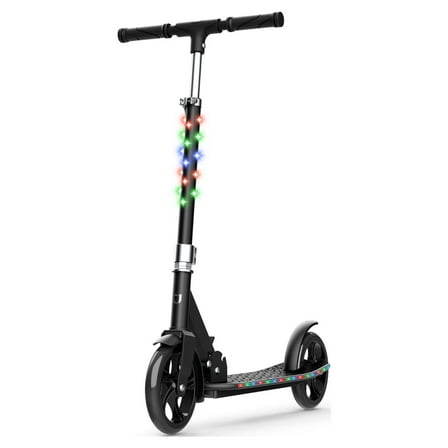 Jetson Jupiter Jumbo 2-Wheel Kick Scooter, Black, Ages 8 