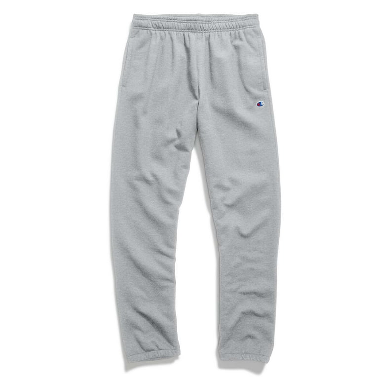 Champion Men's and Big Men's Powerblend Fleece Relaxed Bottom Pants, up to Size 4XL Champion Men's and Big Men's Powerblend Fleece Relaxed Bottom Pants, up to Size 4XL