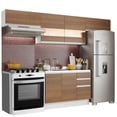thumbnail image 1 of Cocina Integral Completa 280cm Marina Madesa 01 - Blanco/Marrón, 1 of 8