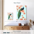 thumbnail image 4 of Elephant Stock Peacock Grandeur Wall Art - Vertical Canvas Wall Art - Living Room Wall Decor - Animal Canvas - Orange And Beige Decor - 8" x 12", 4 of 8