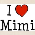 thumbnail image 2 of CafePress - I Love Mimi Tote Bag - Unisex Canvas Tote Bag, Beige, 1-Piece, 2 of 6