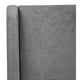 thumbnail image 4 of Box Base Cama Slim King Size + Cabecera Milán Gris oscuro, 4 of 9