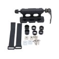 thumbnail image 2 of 2X Bike Fork Mount Car Roof Rack Support Quick Release Thru Axle Carrier Road Bicycle Front Fork Block Stand Black, 2 of 7